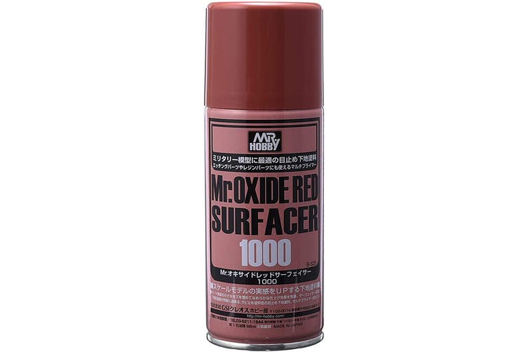 Mr Oxide Red Surfacer 1000 Spray