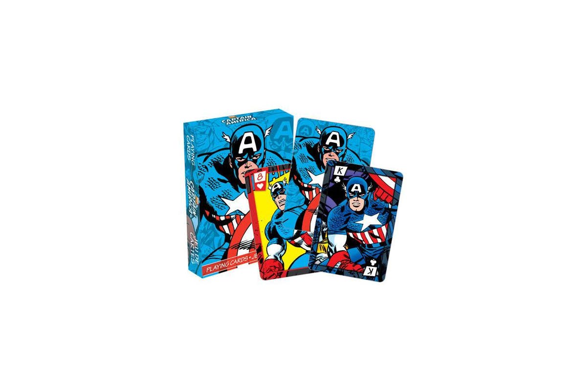 Playing Cards Marvel Captain America Comics