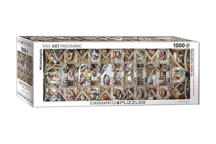 Sistine Chapel Ceiling 1000 Piece Jigsaw