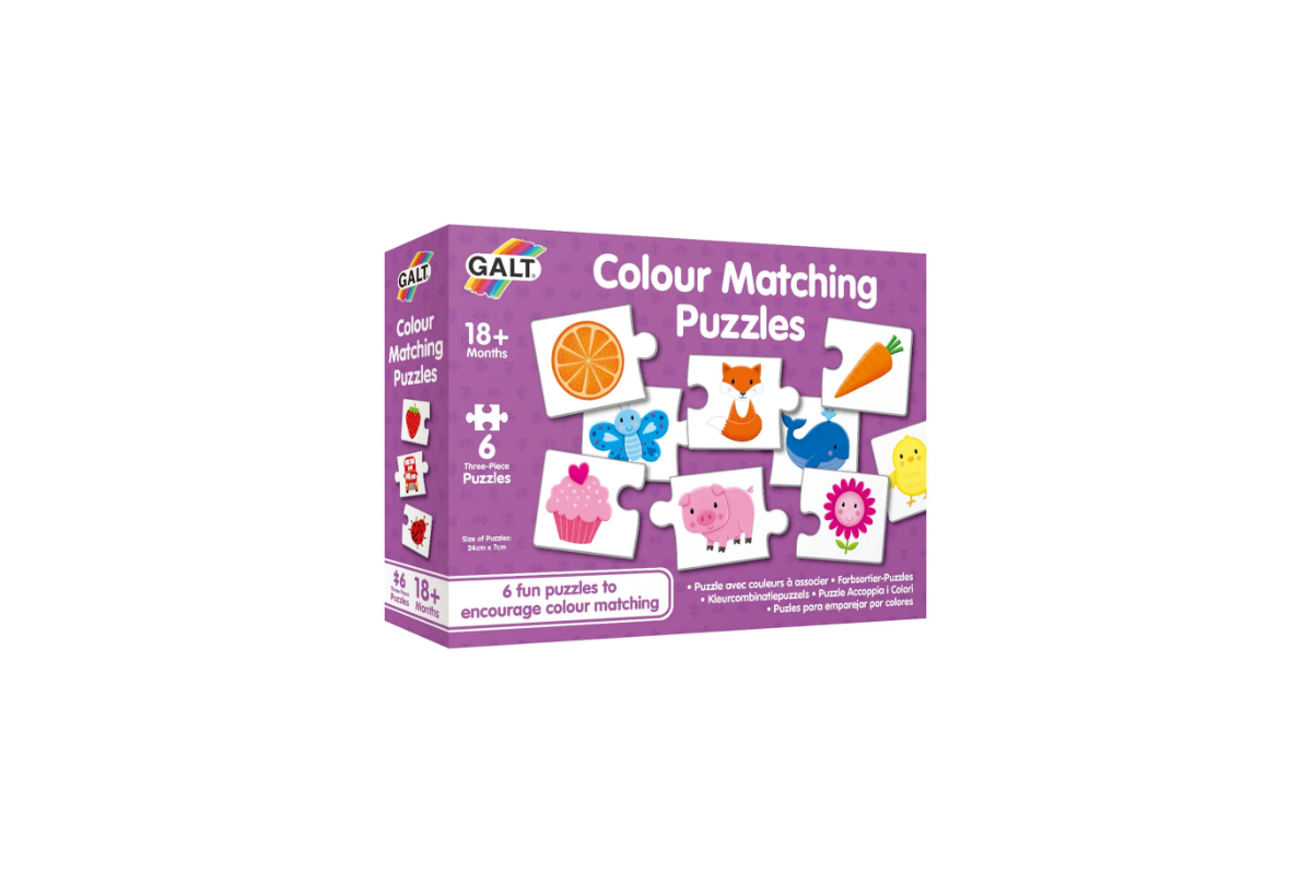 Galt Colour Matching Puzzles 6 Pack