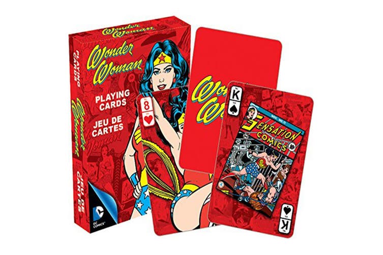 Dc Comics Retro Wonder Woman Playing Cards