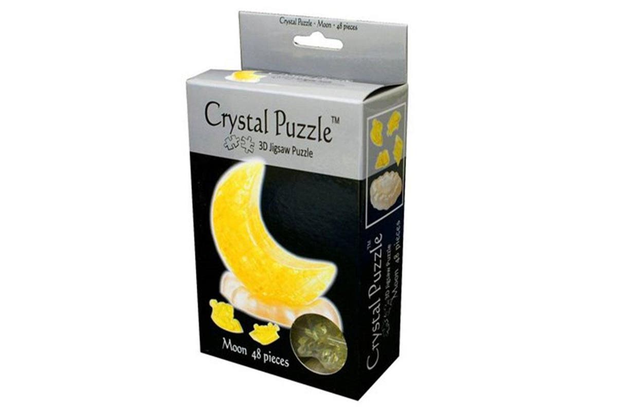 3D Crystal Moon Puzzle