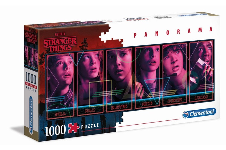 Netflix Stranger Things Panorama Puzzle 1000 Piece Jigsaw