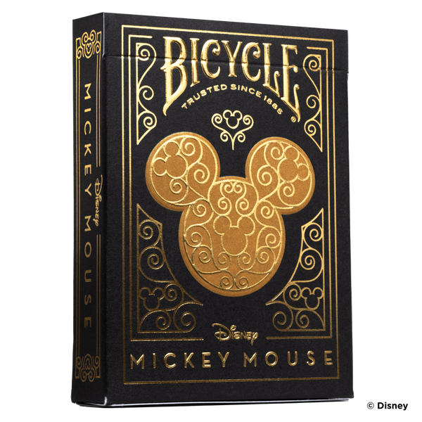 Bicycle Disney Black & Gold Mickey Playing Cards (Preorder) | Good Games
