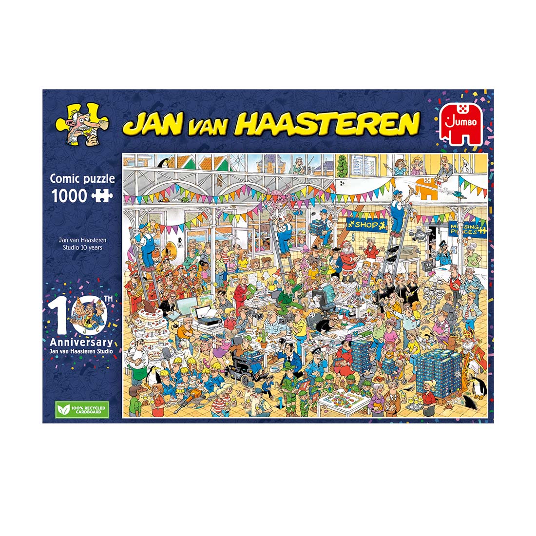 Jan van Haasteren Studio 10th Anniversary 1000 Piece Jigsaw