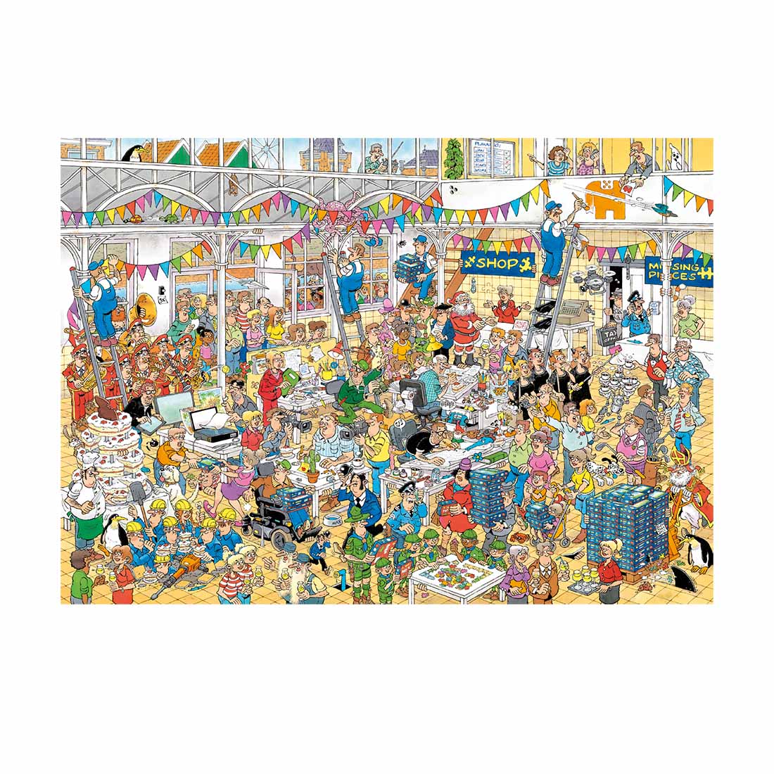 Jan van Haasteren Studio 10th Anniversary 1000 Piece Jigsaw