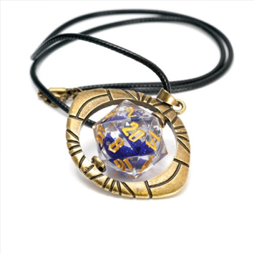 Sirius Dice - Eye of Ra D20 Necklace (Preorder)