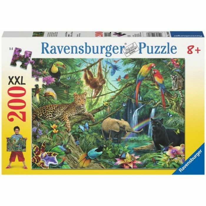 Ravensburger - Animals in the Jungle - 200 Piece Jigsaw