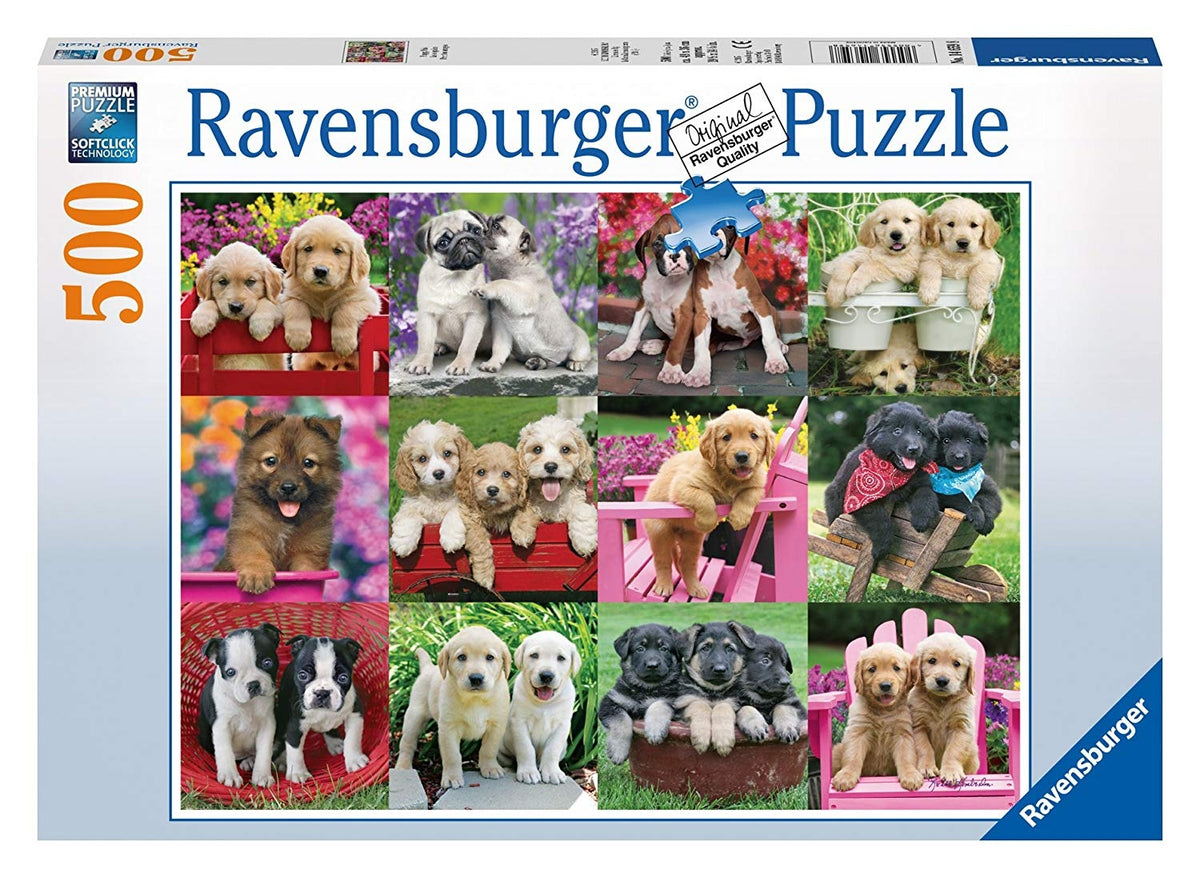 Ravensburger - Puppy Pals - 500 Piece Jigsaw