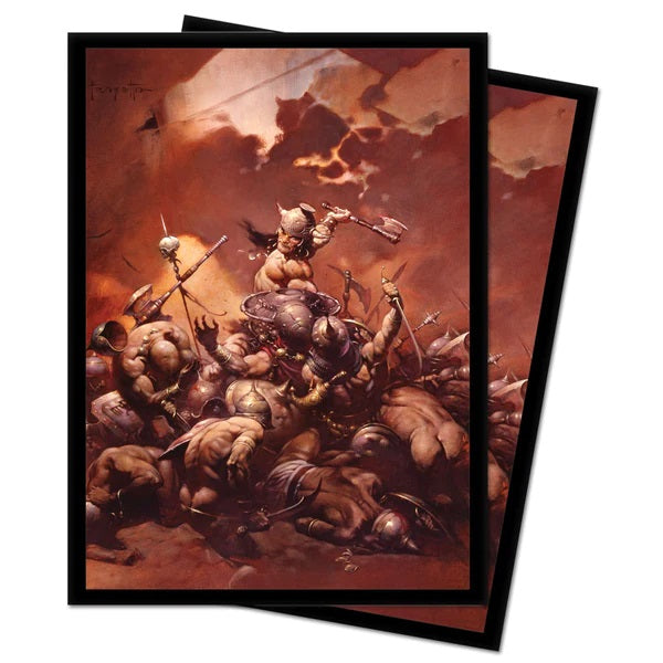 Ultra Pro: The Destroyer Standard Size Deck Protector sleeves by Frank Frazetta (100) (Preorder)