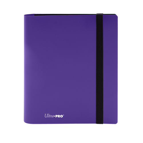 Ultra Pro Eclipse Pro Binder - 4 Pocket Royal Purple
