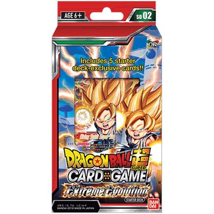 Dragon Ball Super Card Game Extreme Evolution Starter Deck [DBS-SD02]