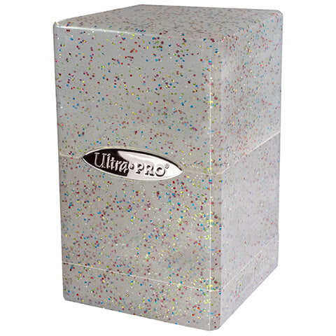 Ultra Pro Deck Box Glitter Satin Tower 100+