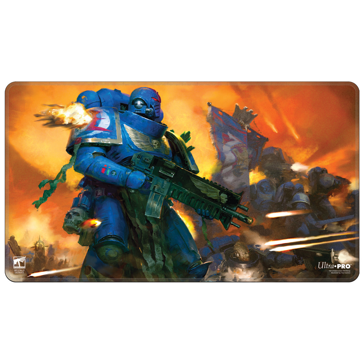 Ultra Pro: Space Marines - Adeptus Astartes Playmat - Stitched for Warhammer 40k (Preorder)