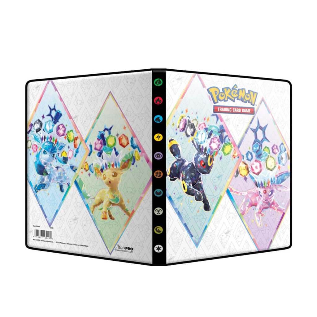 Ultra Pro Pokemon - 4 Pocket Portfolio Scarlet &amp; Violet 8.5 Prismatic Evolutions (Preorder)