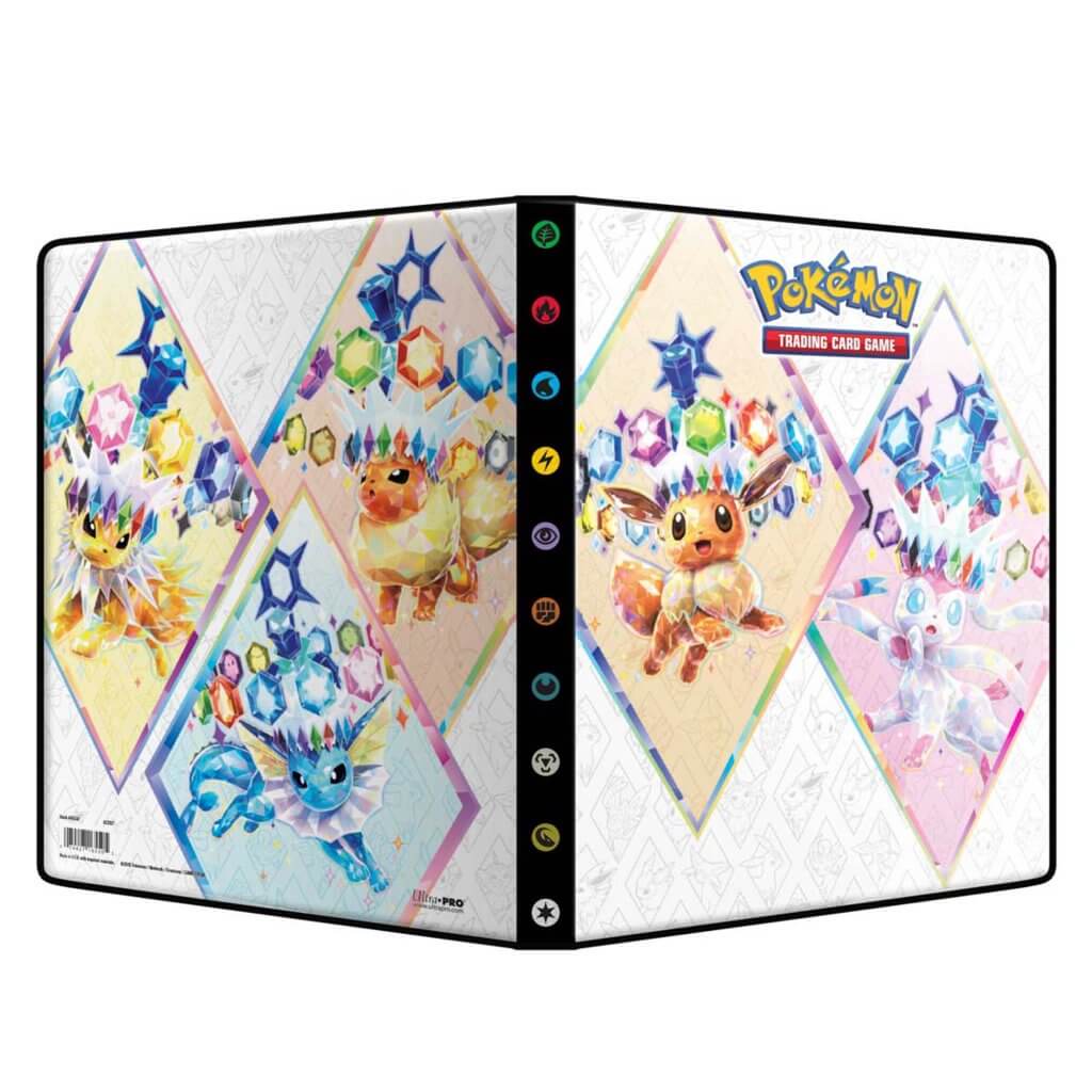 Ultra Pro Pokemon - 9 Pocket Portfolio Scarlet &amp; Violet 8.5 Prismatic Evolutions (Preorder)