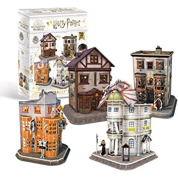 Harry Potter Diagon Alley Set 273Pc 3D Puzzle