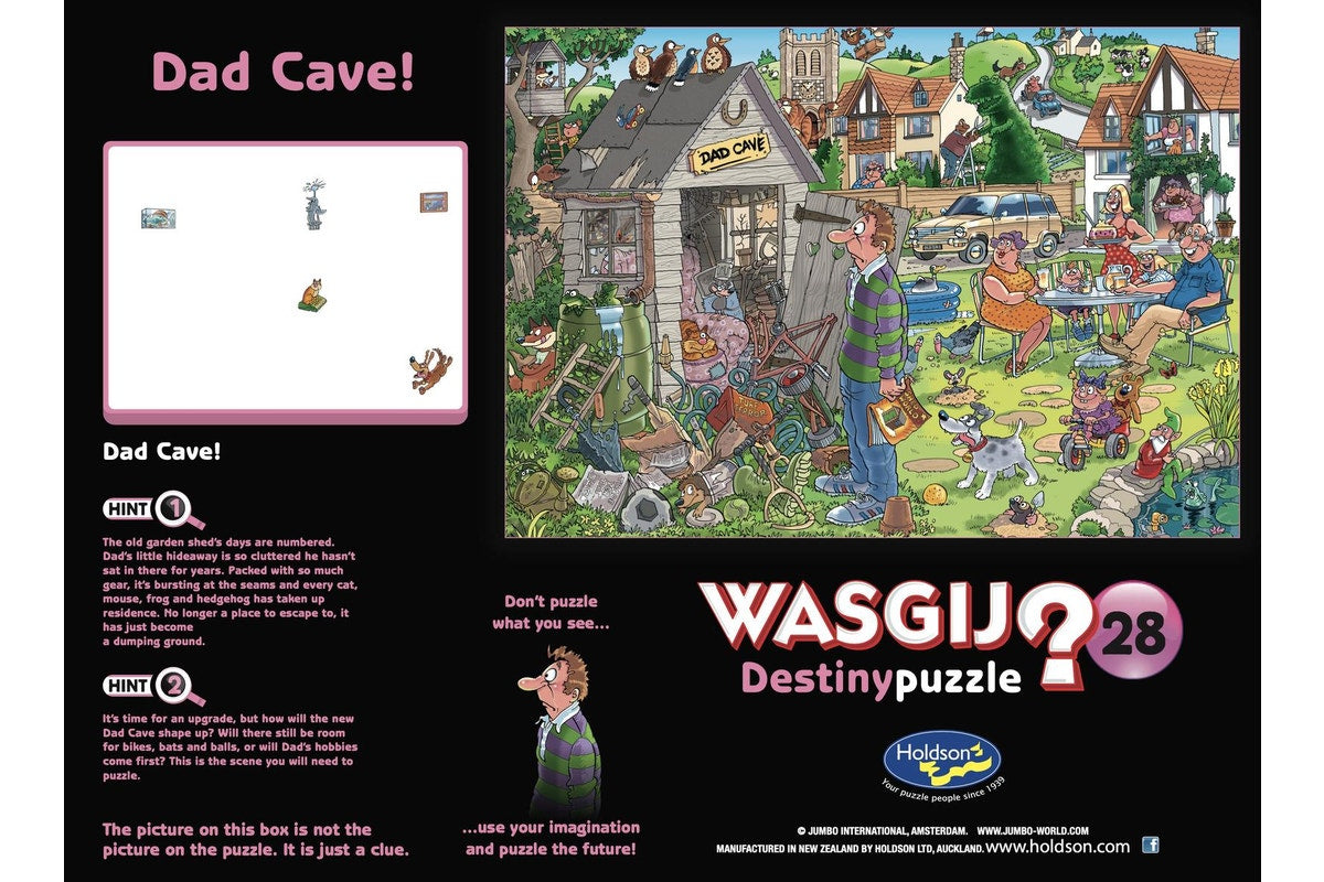 Wasgij? Destiny 28 - Dad Cave 1000 Piece Jigsaw