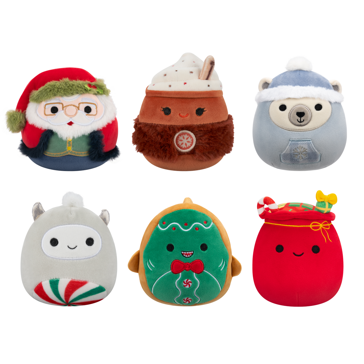 Squishmallows 4in Blind Capsules Holiday Assorted