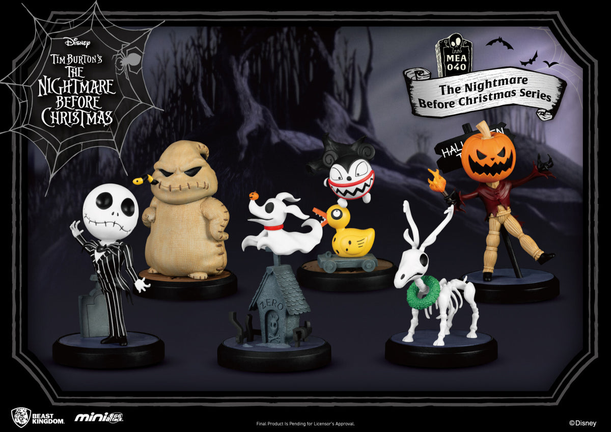 Beast Kingdom Mini Egg Attack The Nightmare Before Christmas Series Set - Vampire Teddy