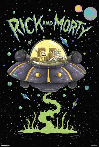 Rick And Morty - Ship Poster