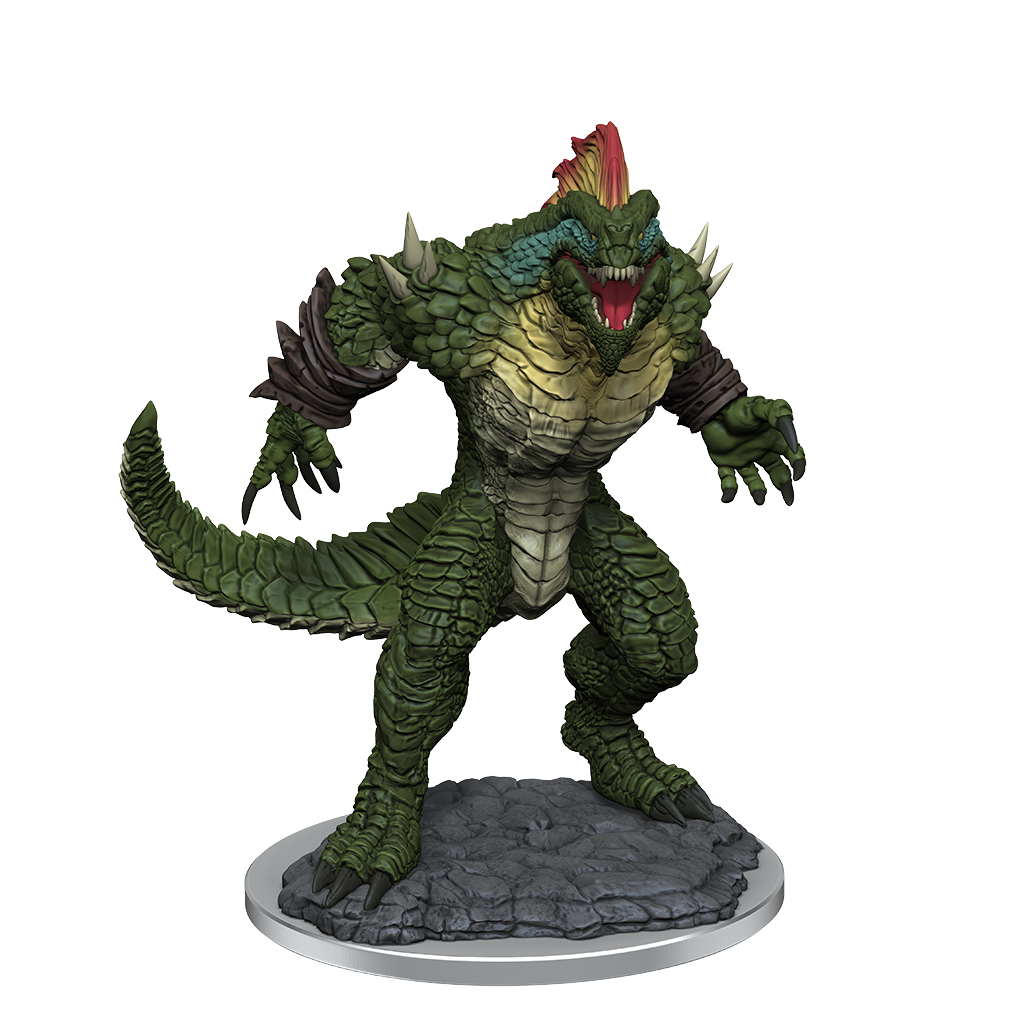 Dungeons &amp; Dragons Nolzurs Marvelous Unpainted Miniatures Lizardfolk Render