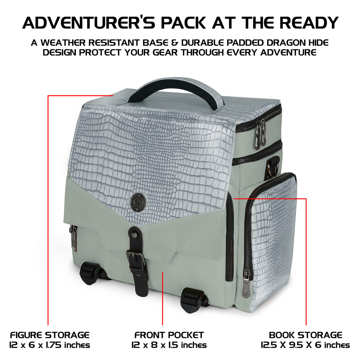 Enhance Collectors Edition Adventurers Travel Bag Silver