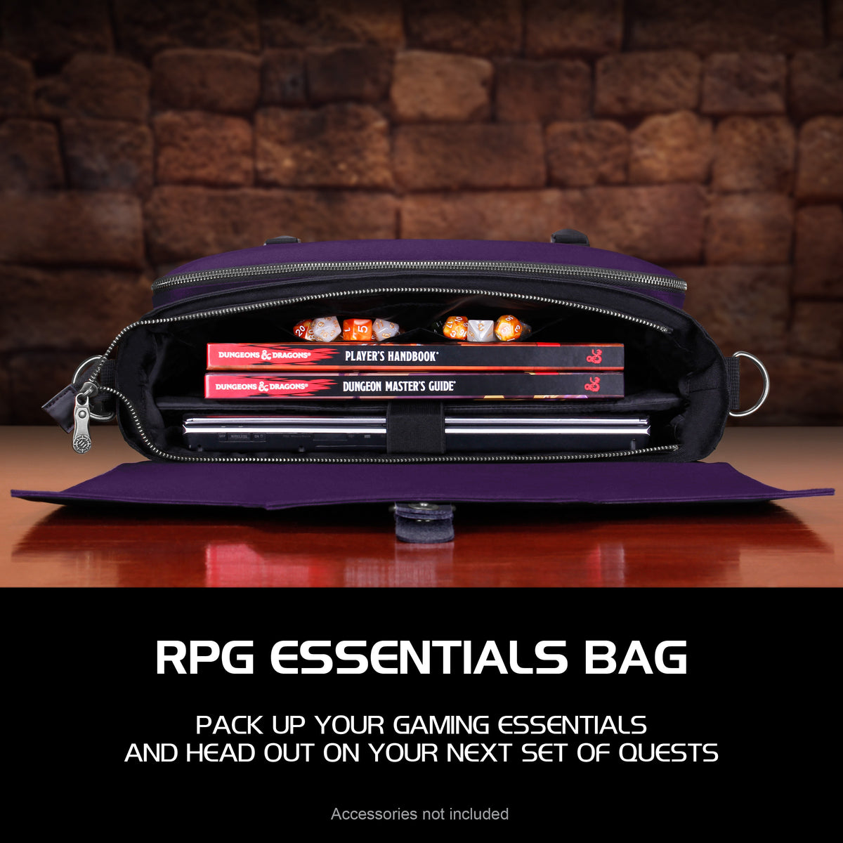 Enhance Tabletop RPG Players Bag Collectors Edition Purple