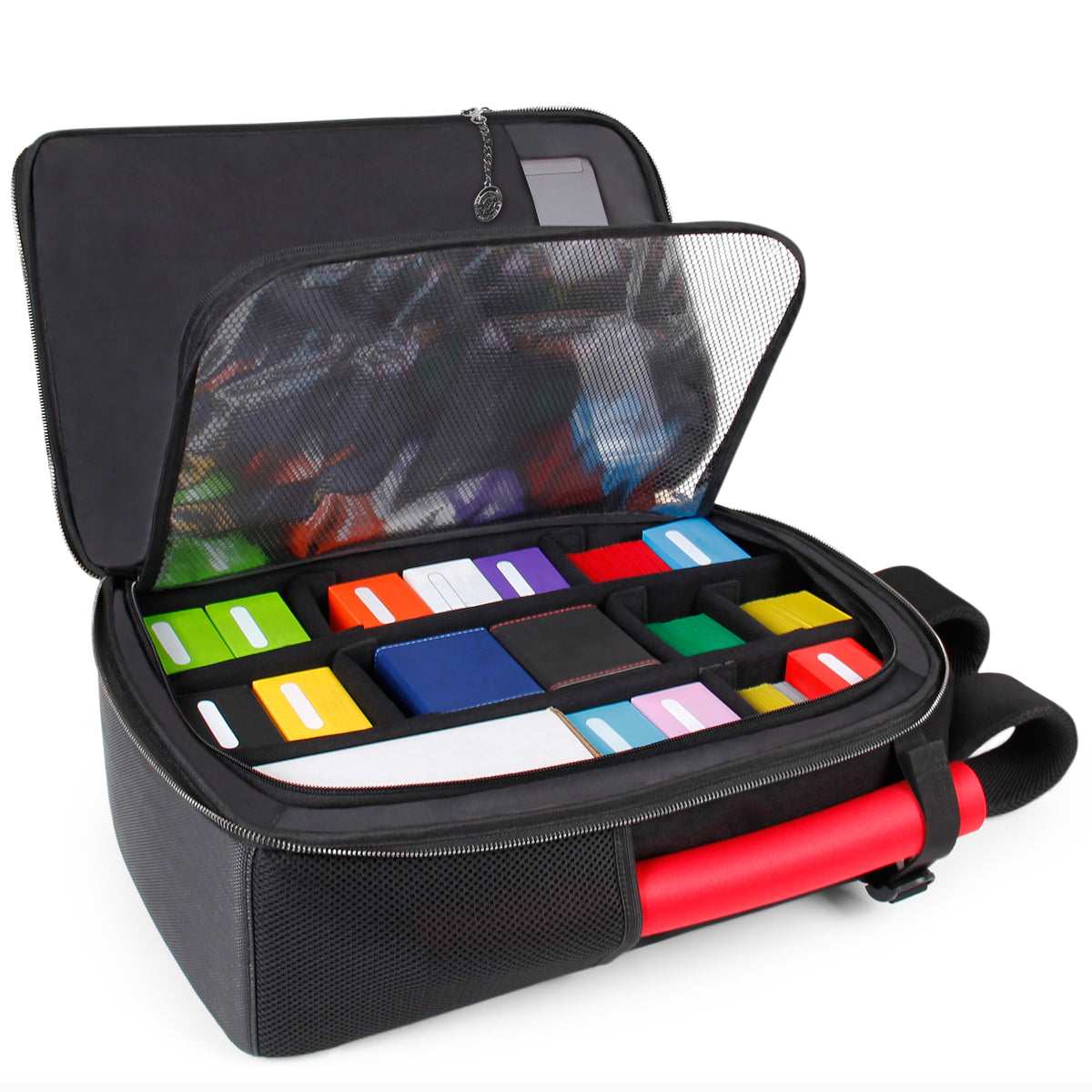 Enhance Tabletop Collectors Card Storage Backpack Black