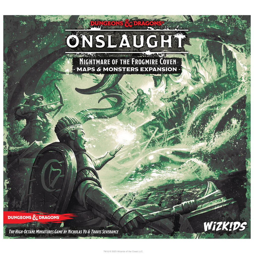 Dungeons &amp; Dragons Onslaught Nightmare of the Frogmire Coven - Maps &amp; Monsters Expansion