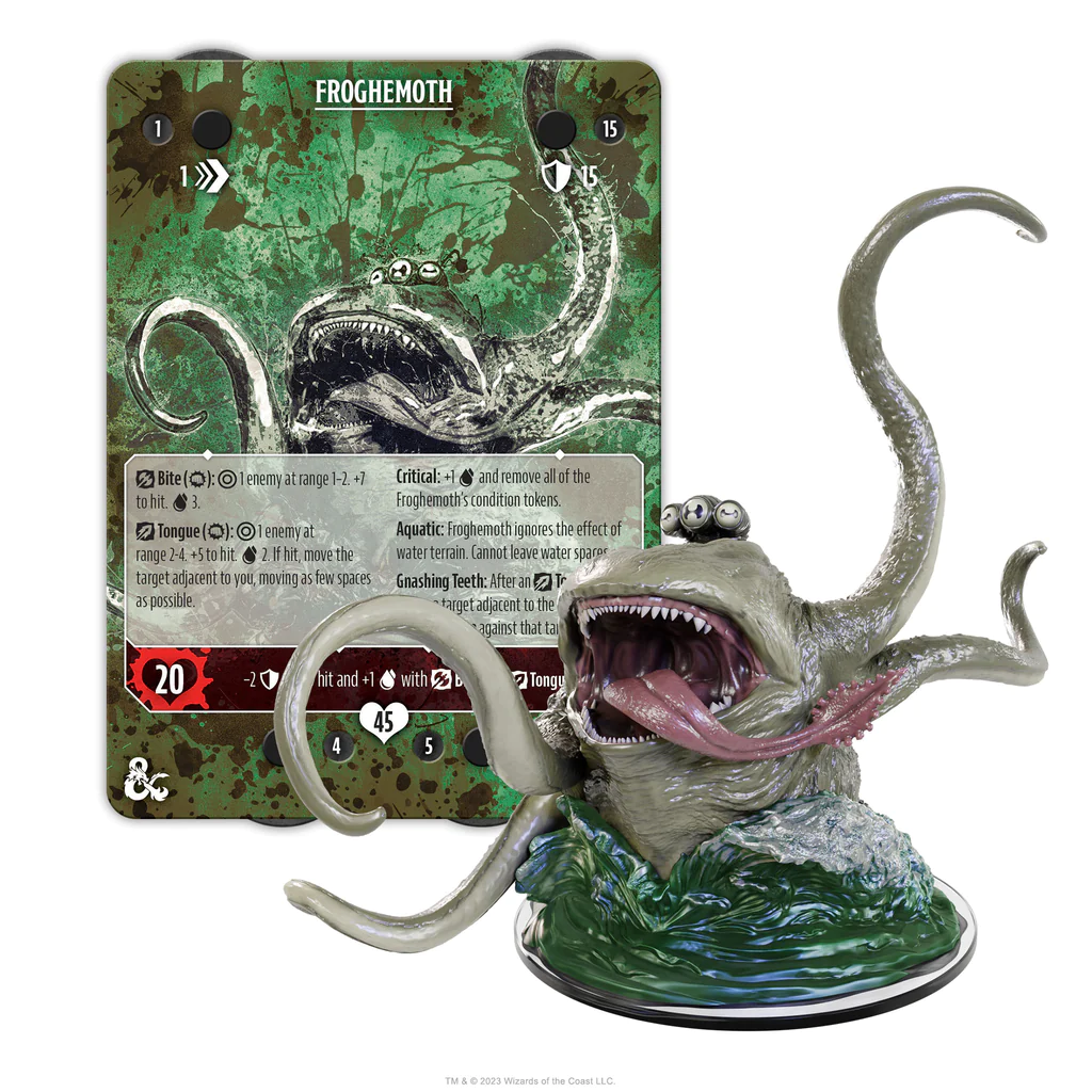 Dungeons &amp; Dragons Onslaught Nightmare of the Frogmire Coven - Maps &amp; Monsters Expansion