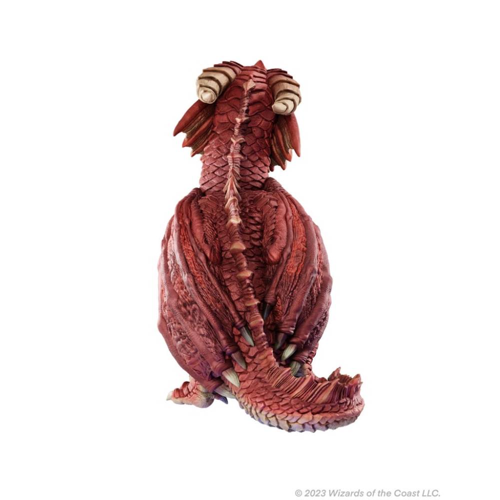 Dungeons &amp; Dragons Replicas of the Realms: Red Dragon Wyrmling Foam Figure - 50th Anniversary (Preorder)