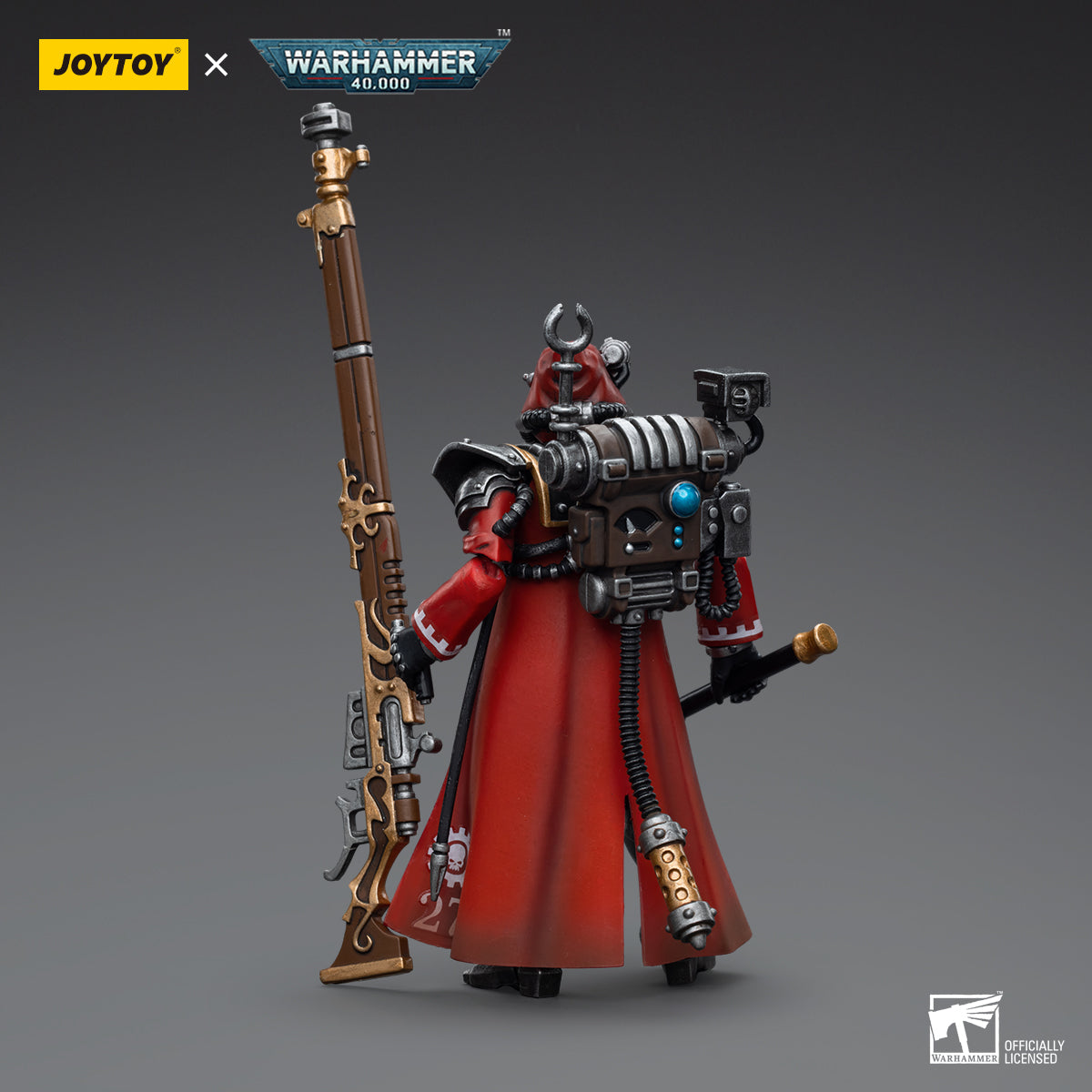 Warhammer Collectibles: 1/18 Scale Adeptus Mechanicus Skitarii Ranger With Transuranic Arquebus