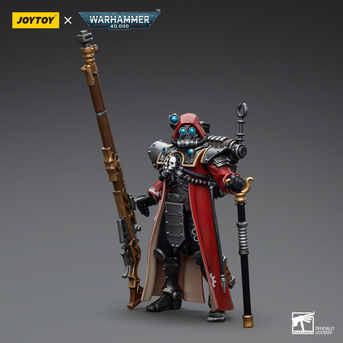 Warhammer Collectibles: 1/18 Scale Adeptus Mechanicus Skitarii Ranger With Transuranic Arquebus