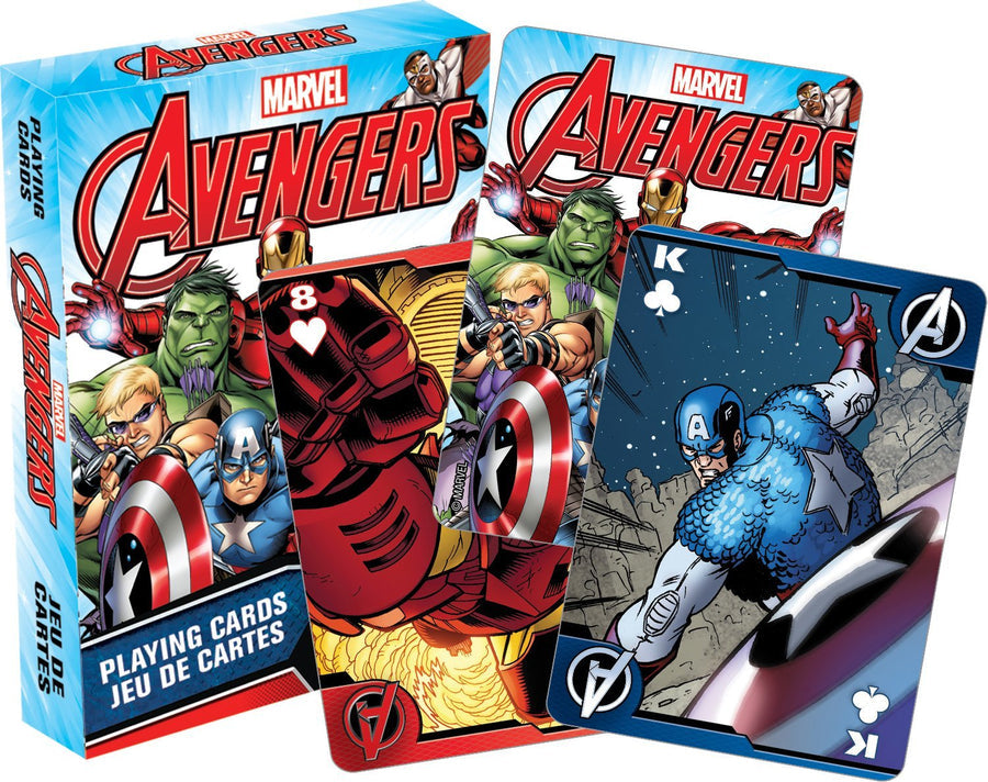 Playing Cards Marvel Avengers Comics