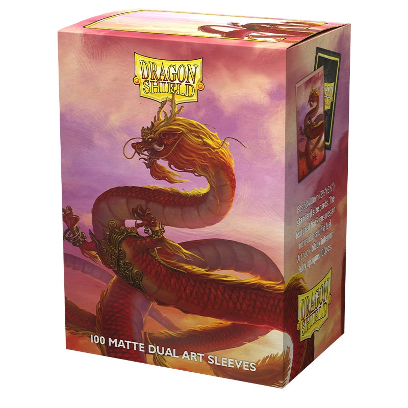 Dragon Shield - Sleeves- Matte Dual Art - Chinese New Year: Year of the Wood Dragon 24
