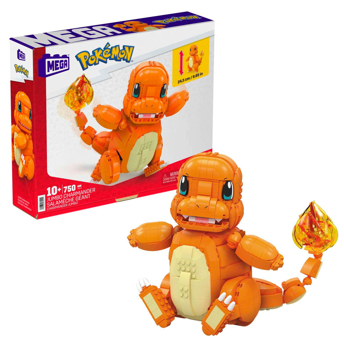 Mega Blocks - Pokemon - Jumbo Charmander (Preorder)