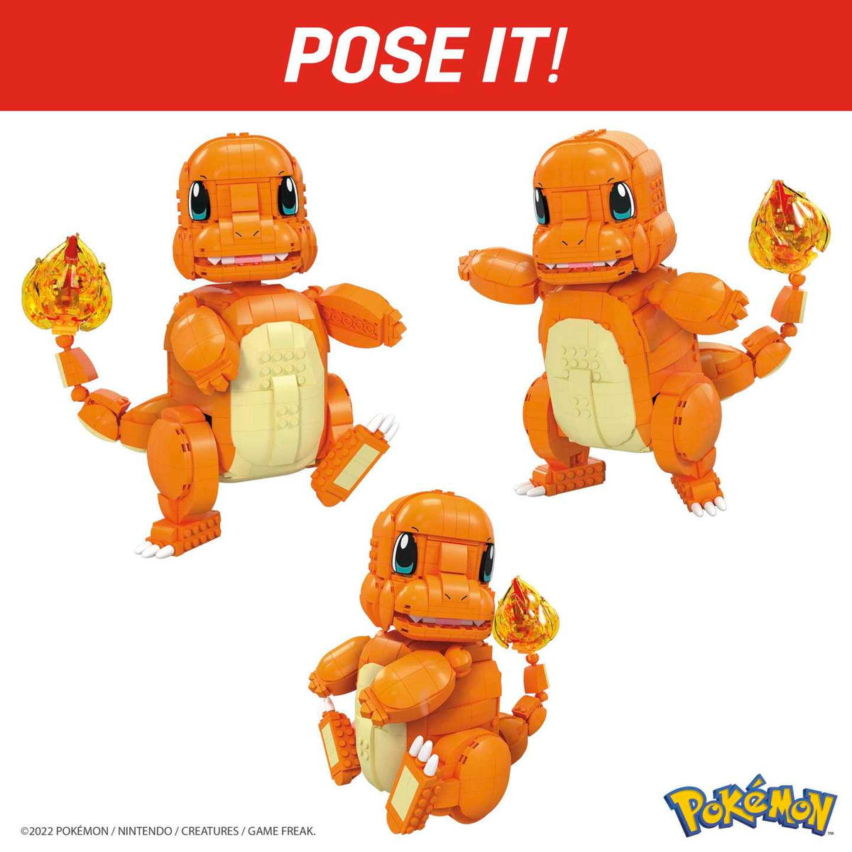 Mega Blocks - Pokemon - Jumbo Charmander (Preorder)