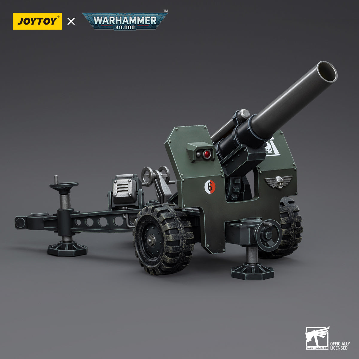 Warhammer Collectibles: 1/18 Scale Astra Militarum Bombast Field Gun (Preorder)