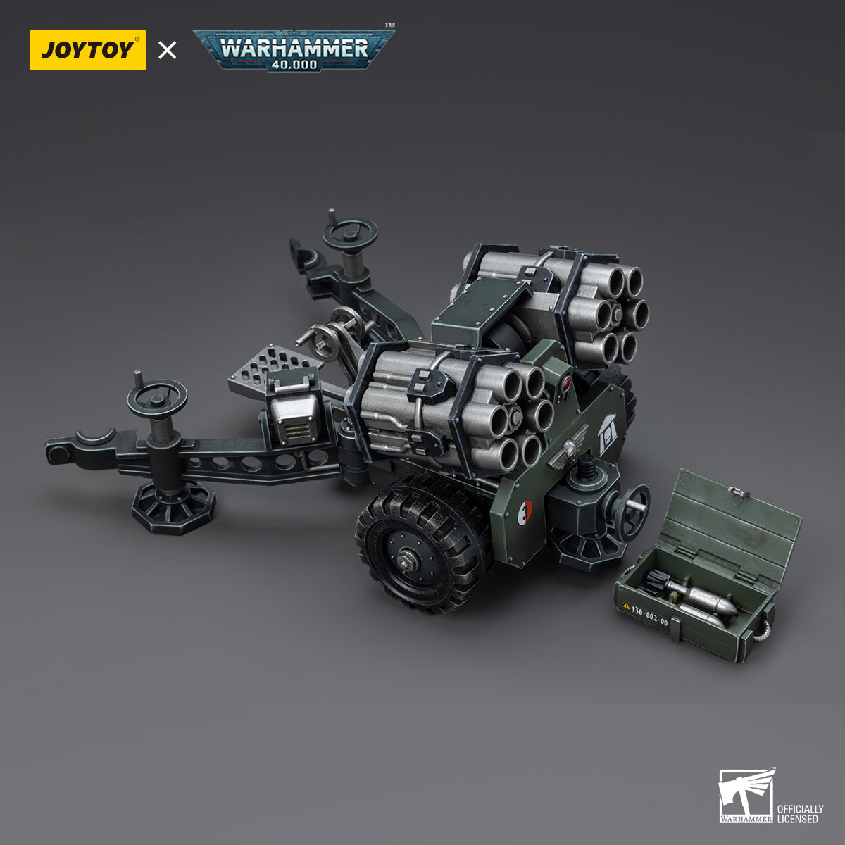 Warhammer Collectibles: 1/18 Scale Astra Militarum Malleus Rocket Launcher (Preorder)