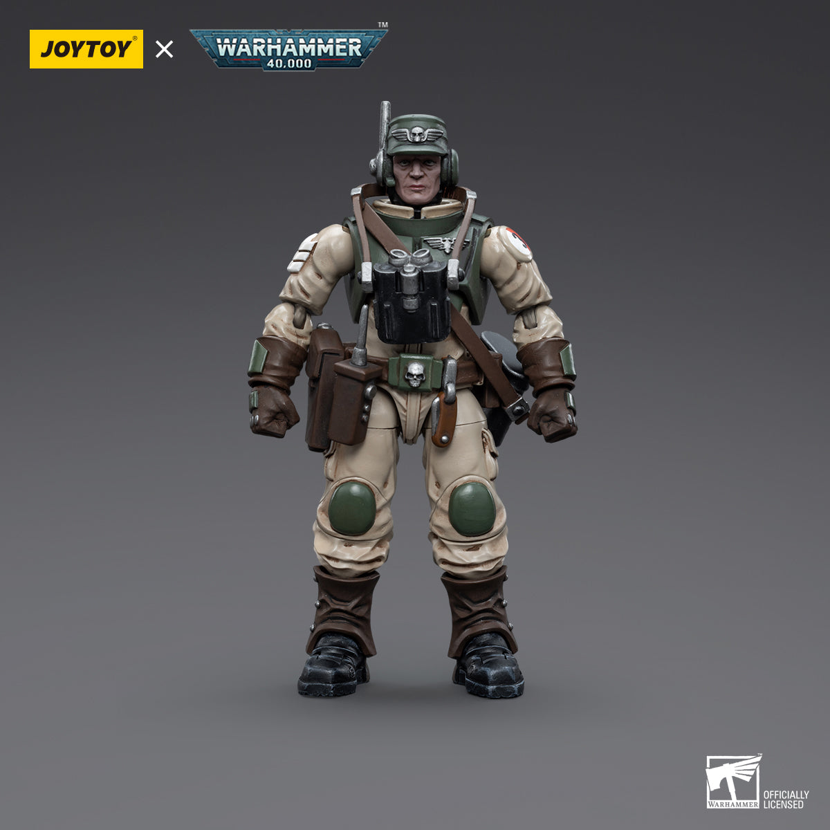 Warhammer Collectibles: 1/18 Scale Astra Militarum Ordnance Team with Malleus Ordnance Brigade (Preorder)