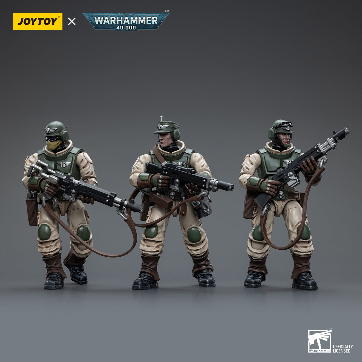 Warhammer Collectibles: 1/18 Scale Astra Militarum Ordnance Team with Malleus Ordnance Brigade (Preorder)