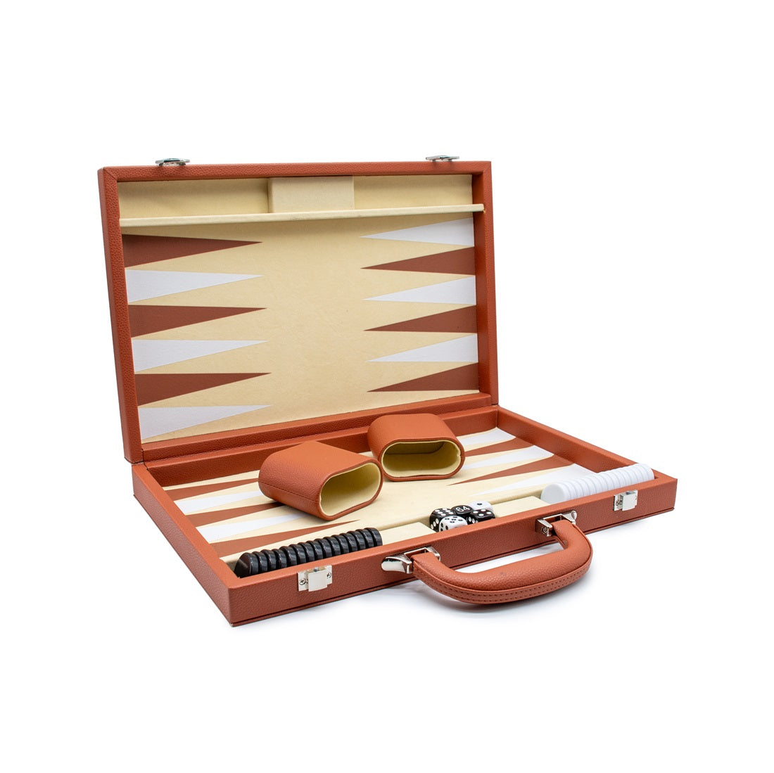 LPG Classics Leather Backgammon Set - Brown (Preorder)