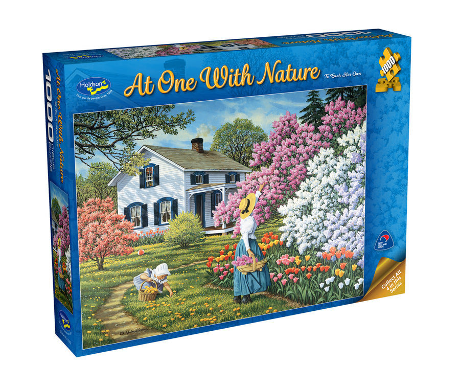 Holdson At One With Nature - To Each Her Own 1000 Piece Jigsaw