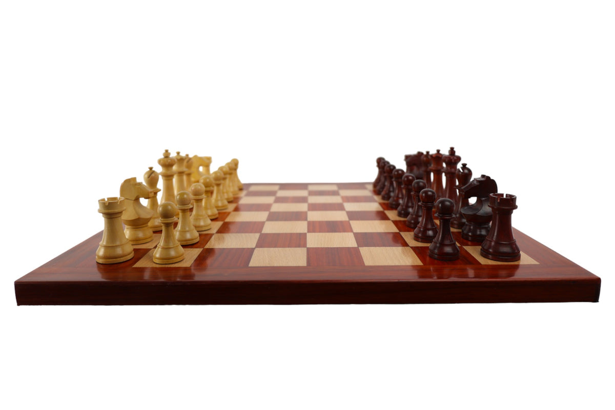 LPG Classics Premium Chess Set With 40 Cm Board - Walnut