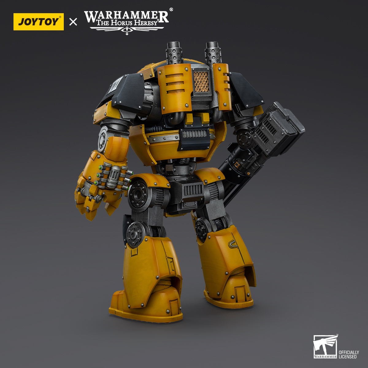 Warhammer Collectibles: 1/18 Imperial Fists Contemptor Dreadnought (Preorder)