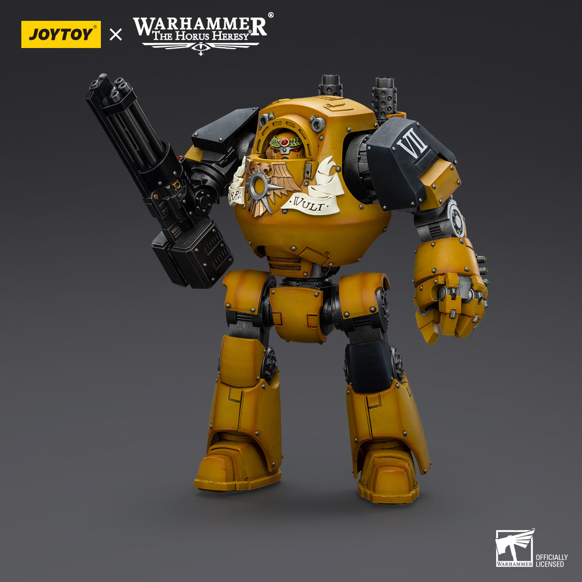 Warhammer Collectibles: 1/18 Imperial Fists Contemptor Dreadnought (Preorder)