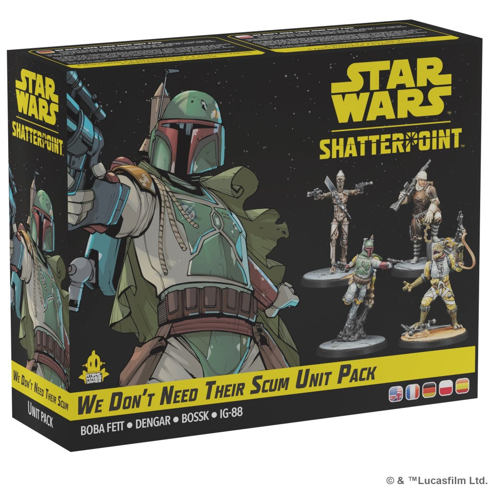 Star Wars: Shatterpoint - We Dont Need Their Scum Squad Pack