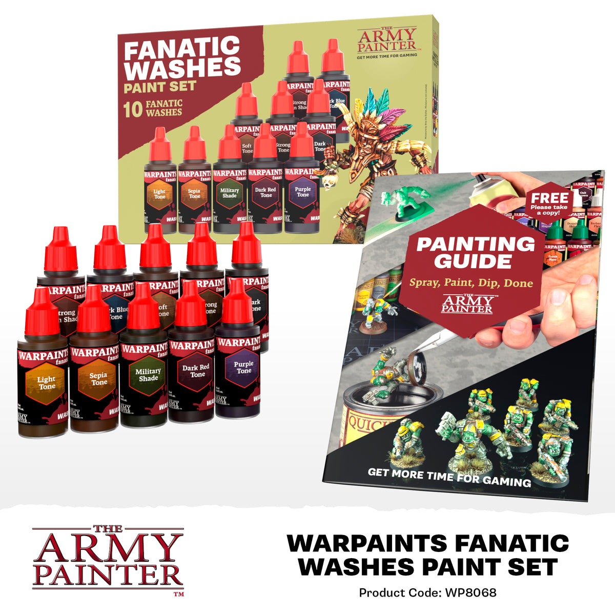 Army Painter - Warpaints Fanatic - Washes Paint Set