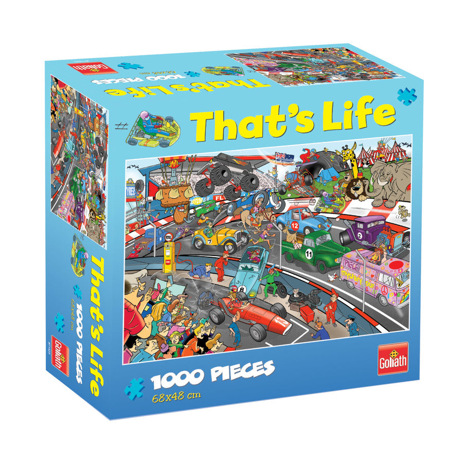 ThatS Life 1000 Piece Jigsaw - Car Race